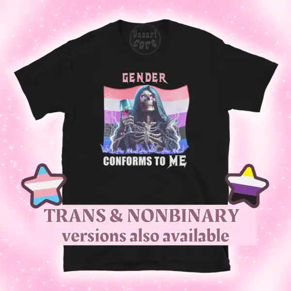 Gender Conforms to Me Shirt – Soft Genderfluid Graphic Tee