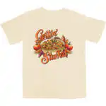 Gettin Stuffed T Shirt – Soft Cotton Tee for Food Lovers