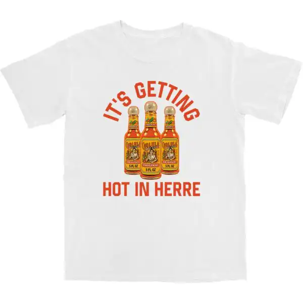 Getting Hot T Shirt – Soft Cotton Tee with a Worn-In Feel
