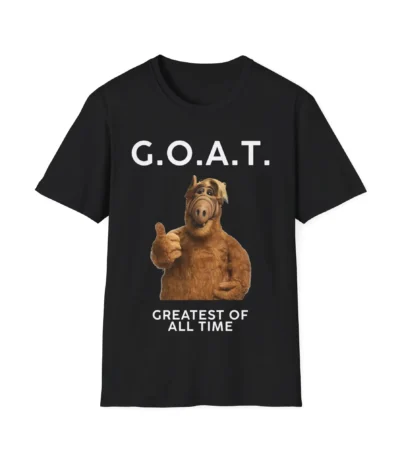 G.O.A.T. Greatest Of All Time Shirt – Fun Ricky Stanicky & ALF Design