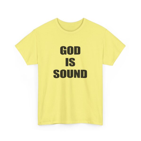 God is Sound T-Shirt – Unisex Minimalist Spiritual Graphic Tee