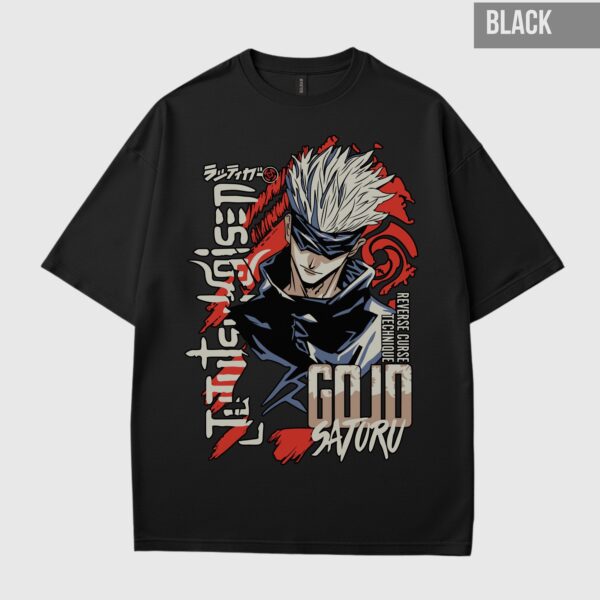 Gojo Satoru Anime Shirt – Unisex Jujutsu Kaisen Graphic Tee