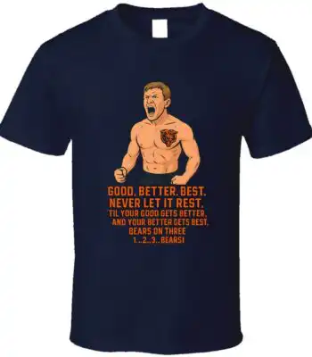 Good Better Best Never Let It Rest Tee – Motivational Graphic Shirt