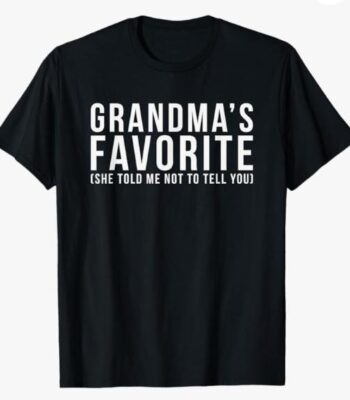 Grandma's Favorite T – Soft Unisex Tee for Grandkids' Love
