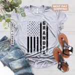 Grandpa T-Shirt Gift – Soft American Flag Design for Him