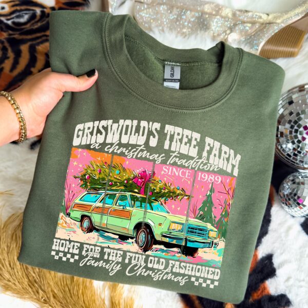 Griswold Tree Farm Sweatshirt – Funny Family Holiday Crewneck