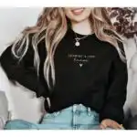 Growing A Tiny Human Sweatshirt – Heartfelt Gift for Moms