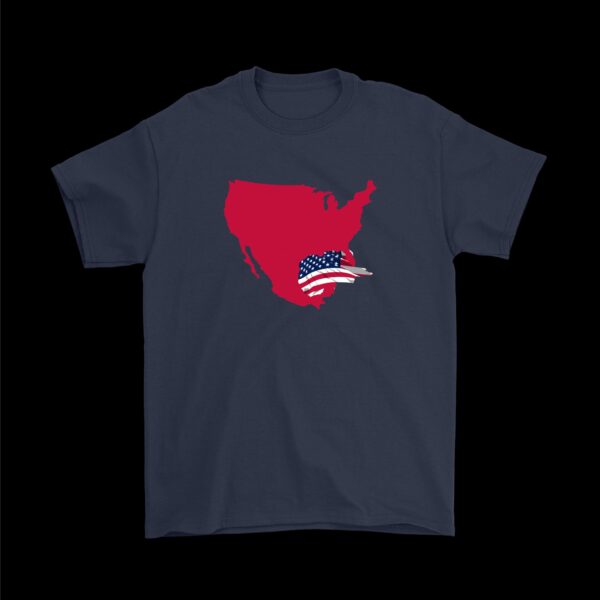 Gulf of Mexico Rebrand USA Tee – Fun Cotton Graphic Shirt