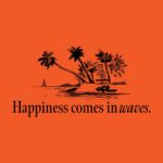 Happiness Comes in Waves T-Shirt – Fun Beach Vacation Tee