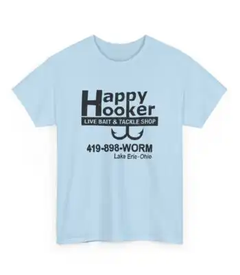 Happy Hooker Vintage T-Shirt – Cheeky Unisex Cotton Tee