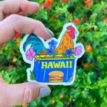 Hawaii Sticker: Waterproof Vinyl Decal for Hydroflasks