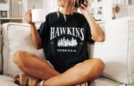 Hawkins Indiana Shirt – Soft Cotton Tee for Stranger Things Fans