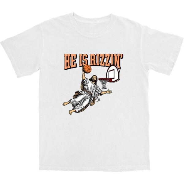 He is Rizzin' T Shirt – Soft Cotton Tee for Everyday Wear