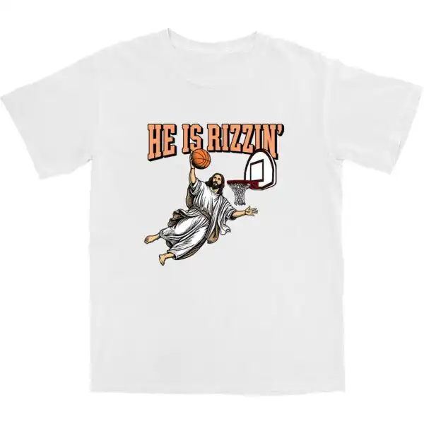 He is Rizzin' T Shirt – Soft Cotton Tee for Everyday Wear