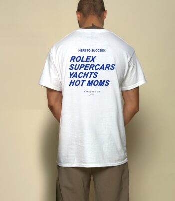 Here to Succeed Graphic Tee – Unisex Cotton Classic Fit Shirt