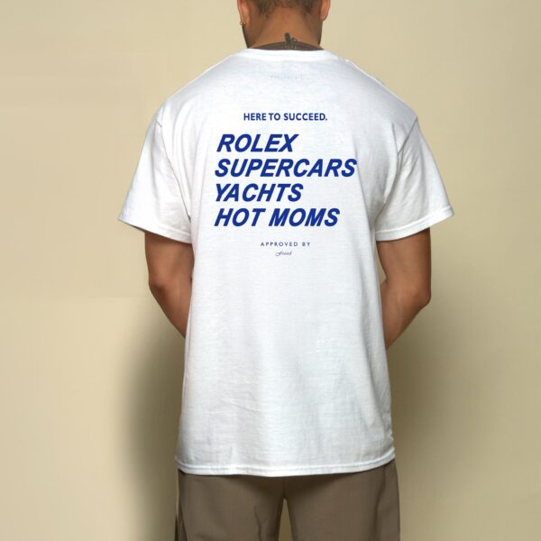 Here to Succeed Graphic Tee – Unisex Cotton Classic Fit Shirt