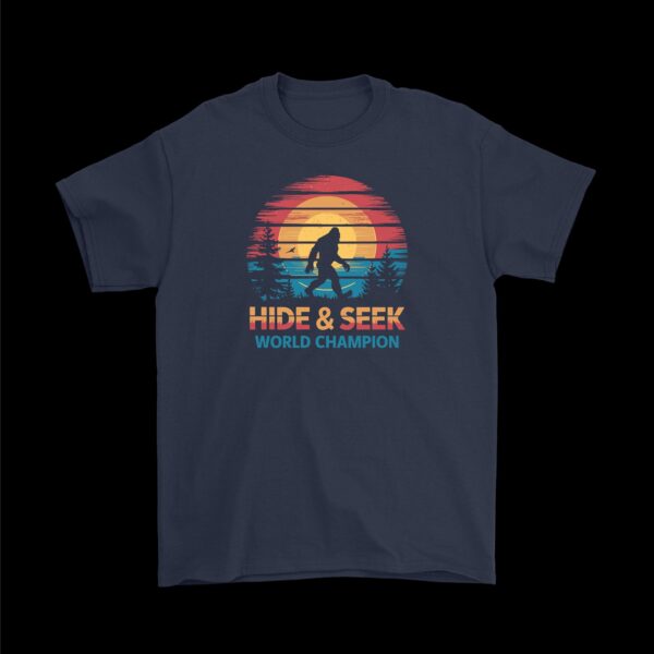 Hide and Seek World Champion Bigfoot T-Shirt – Fun Cotton Tee