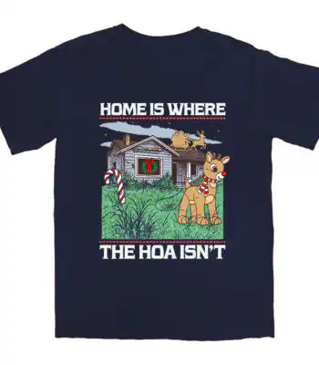 Home Is Where T Shirt – Soft Cotton Tee for Cozy Comfort