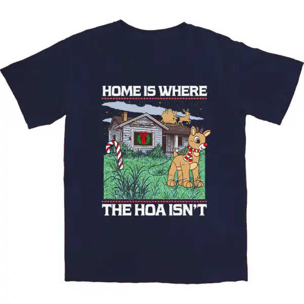 Home Is Where T Shirt – Soft Cotton Tee for Cozy Comfort
