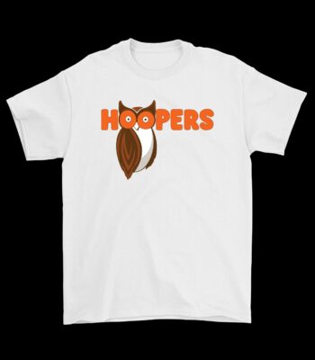 Hoopers and Hooters Basketball Fan T-Shirt – Fun Cotton Tee