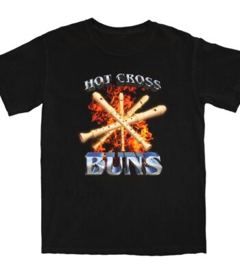 Hot Cross Buns T Shirt – Soft 100% Cotton Graphic Tee