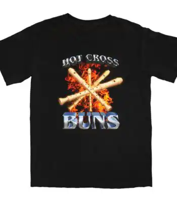 Hot Cross Buns T Shirt – Soft 100% Cotton Graphic Tee