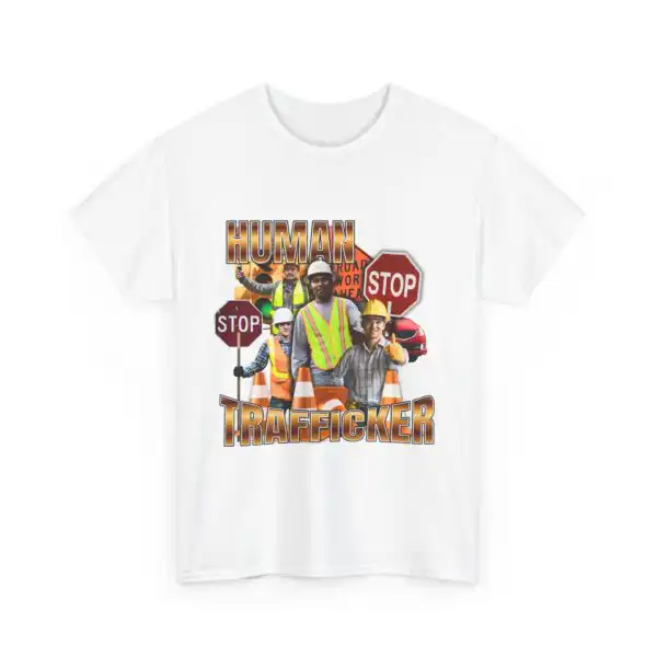 Human trafficker awareness tee – Unisex cotton graphic shirt
