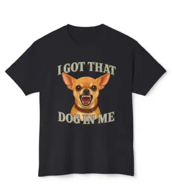 I Got That Dog In Me T-Shirt – Funny Chihuahua Graphic Tee