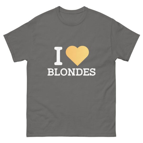 I Heart Blondes T-Shirt – Comfy Funny Unisex Graphic Tee