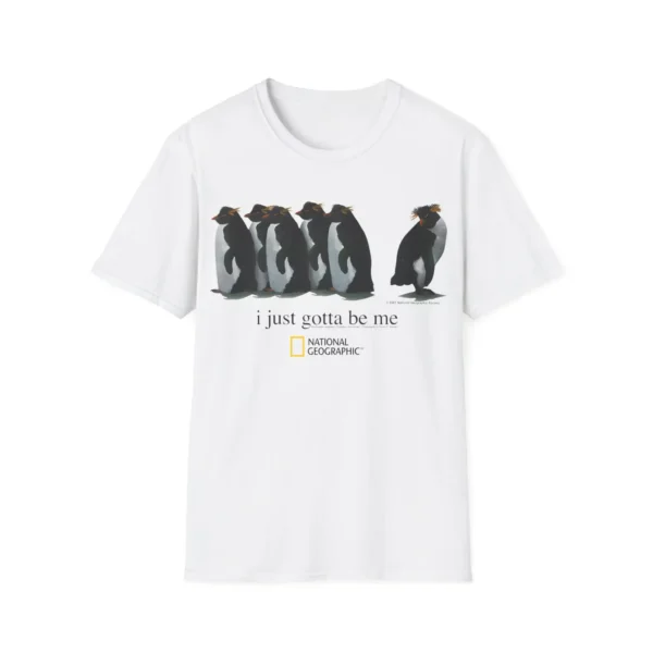 I Just Gotta Be Me Penguin Shirt – Quirky Vintage Style Tee
