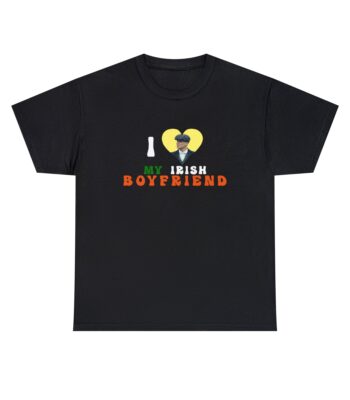 I love my irish boyfriend Cillian Murphy shirt – Unisex Cotton Tee
