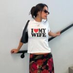 I Love My Wife Vintage Baby Tee – Cute Retro Couple Shirt