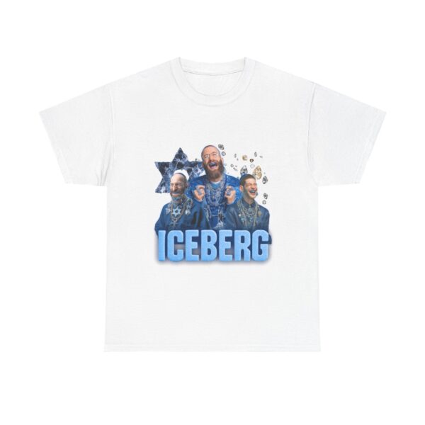 Iceberg Unisex Heavy Cotton Tee – Classic Casual Fit Shirt