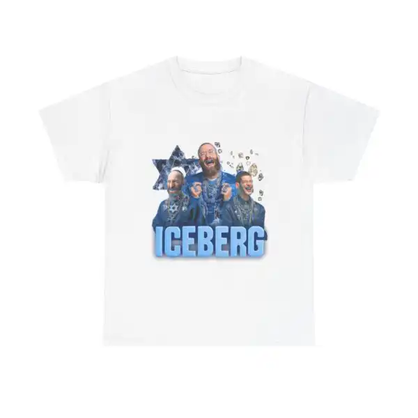 Iceberg Unisex Heavy Cotton Tee – Classic Casual Fit Shirt