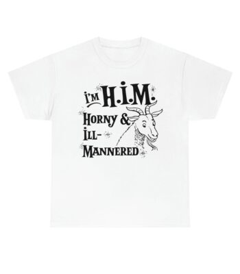 I'm H.I.M. Funny Graphic Tee – Soft Unisex Cotton Shirt