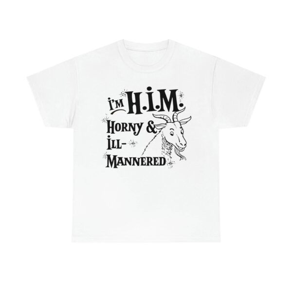 I'm H.I.M. Funny Graphic Tee – Soft Unisex Cotton Shirt