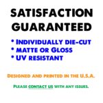 I'm like 104 Percent Tired Sticker – Funny Laptop & Water Bottle Decor