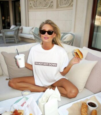 Im Not Not Down T-Shirt – Sarcastic Graphic Tee for Girls