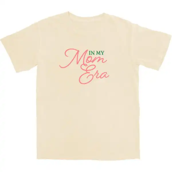 In My Mom Era T Shirt – Soft Cotton Vintage Style Tee