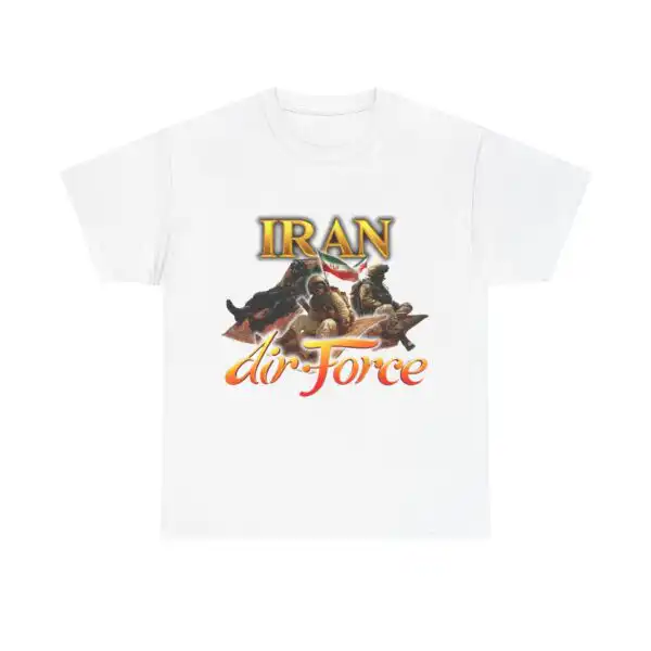 Iran Air Force Cotton Tee – Comfortable Unisex Casual Shirt