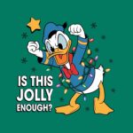 Is This Jolly Enough Grumpy Donald Tee – Fun Holiday Graphic Shirt