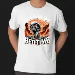 It's Past My Bedtime Funny Skeleton T-Shirt – Ironic Graphic Tee