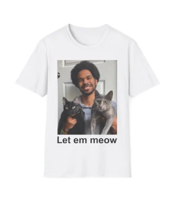 Jarrett Allen Let Em Meow Shirt – Funny Tee for Cavs Cat Fans