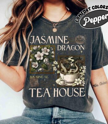Jasmine Dragon Tea Shop Shirt – Uncle Iroh Gift for Anime Fans