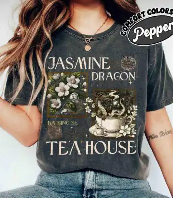 Jasmine Dragon Tea Shop Shirt – Uncle Iroh Gift for Anime Fans