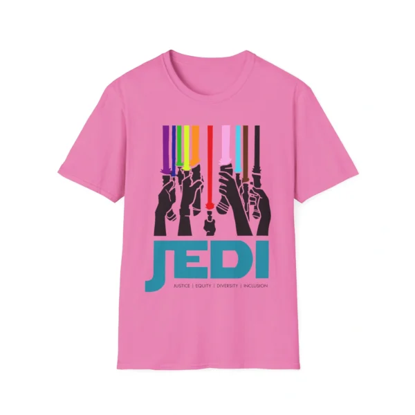 Jedi Pride Shirt – Celebrate Diversity with Rainbow Colors