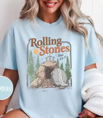 Jesus Christ Shirt – Trendy Easter Gift for Christians, Soft Cotton Tee