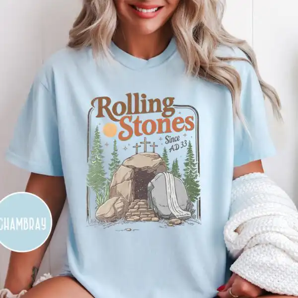 Jesus Christ Shirt – Trendy Easter Gift for Christians, Soft Cotton Tee