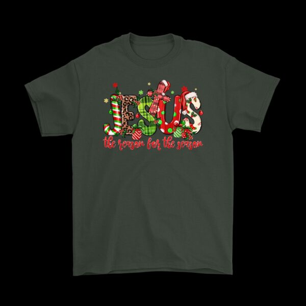 Jesus is the Reason for the Season Tee – Cozy Holiday Shirt