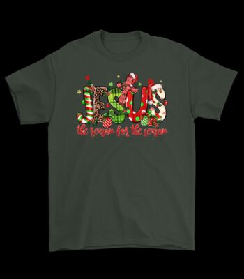 Jesus is the Reason for the Season Tee – Cozy Holiday Shirt